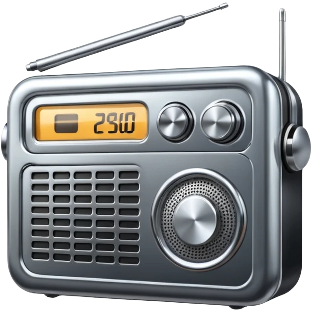 modern radio emoji