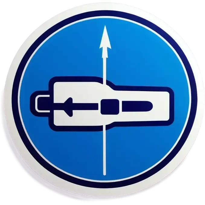 Blaue Ladestation für Elektroautos emoji