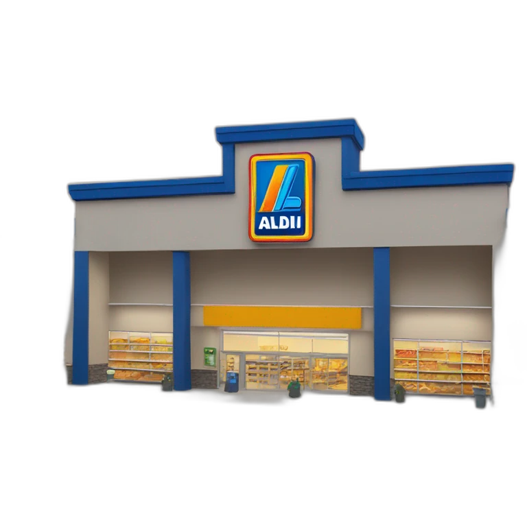 Aldi store emoji