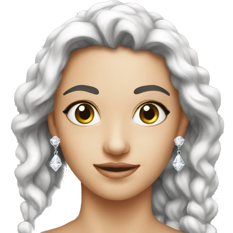 Diamond earrings emoji
