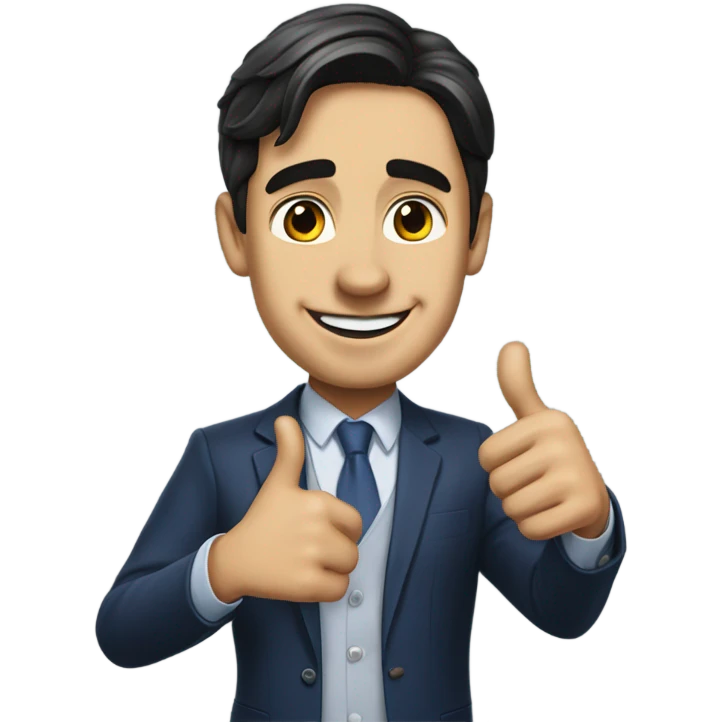 Simon Harris thumbs up emoji