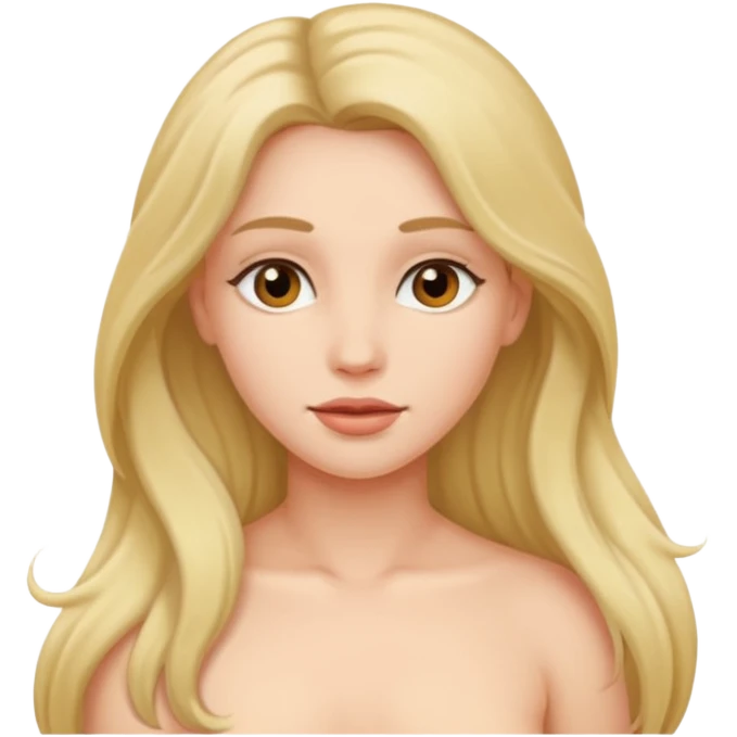 Naked woman emoji