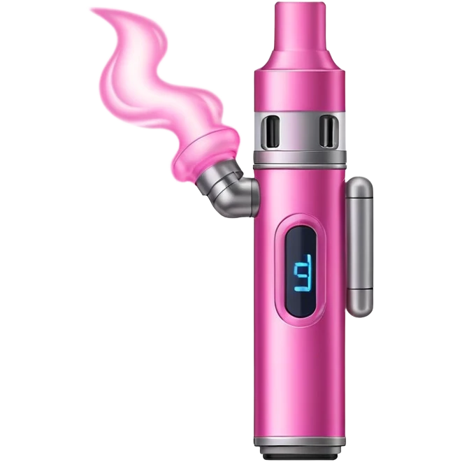 pink vape emoji