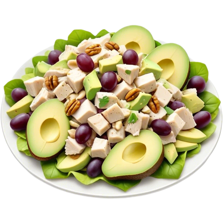 California chicken salad  emoji
