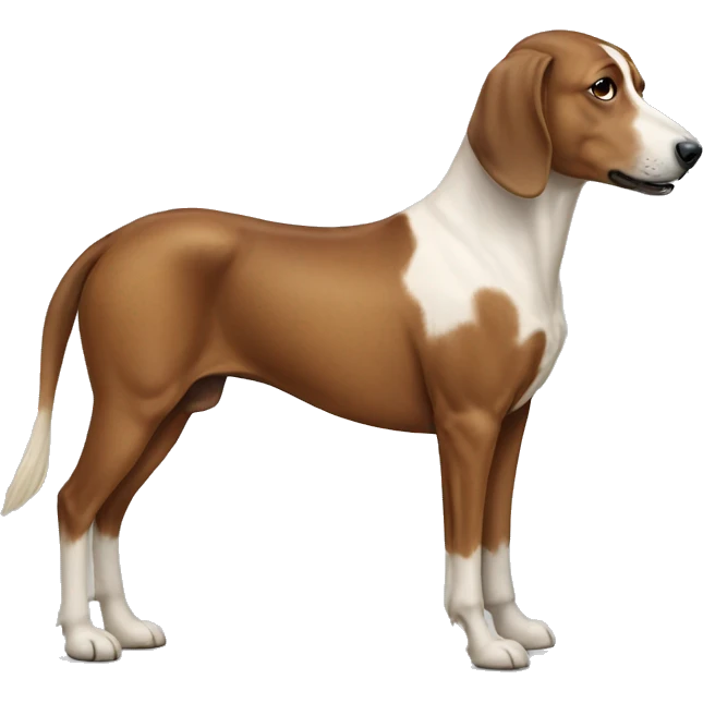Dog with horse body emoji