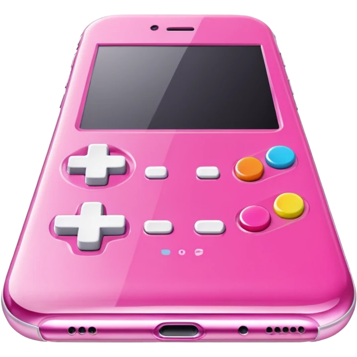 i need gaming classick iphone  pink pack literally for girls soft png 3d illustrations emoji