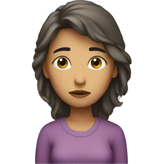 sad womam emoji