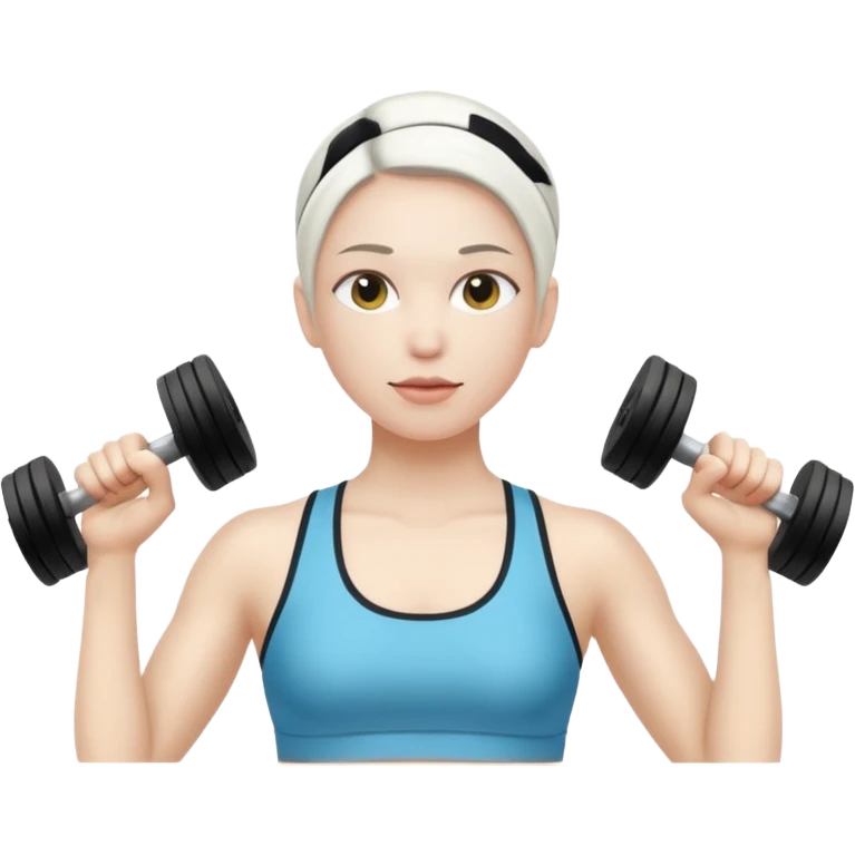  Lobo blanco Fitness  emoji