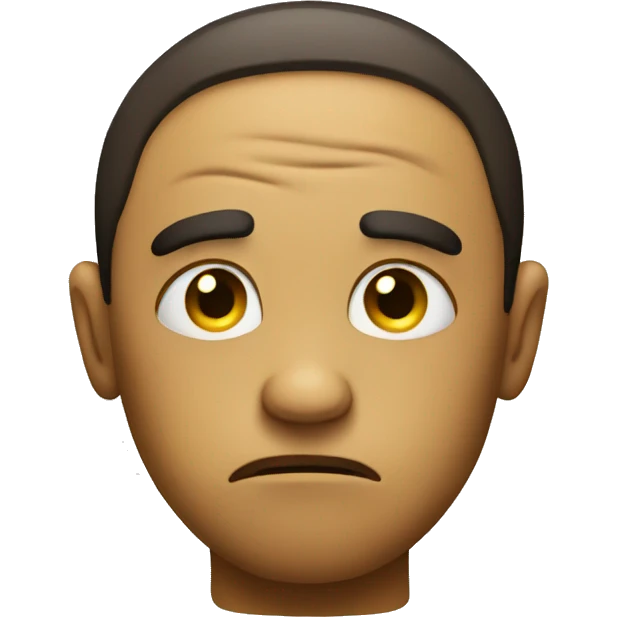 Disappointed smiley emoji