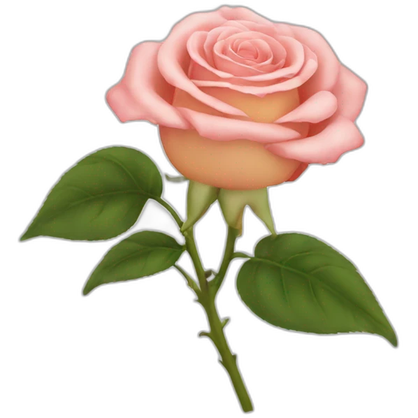 dauphin rose emoji