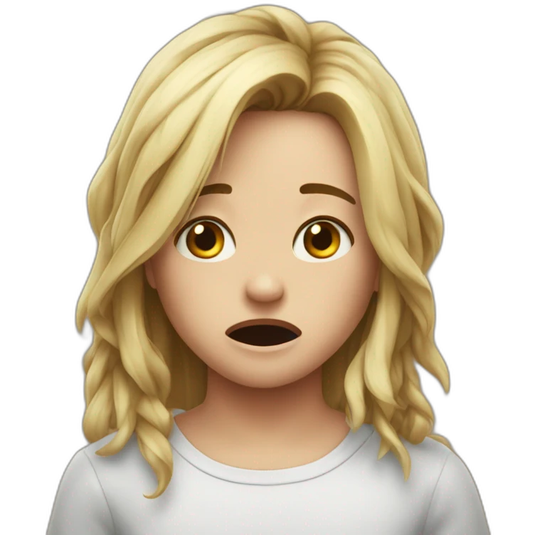 Cry+tringle emoji