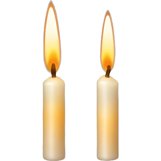 Candle and body works emoji