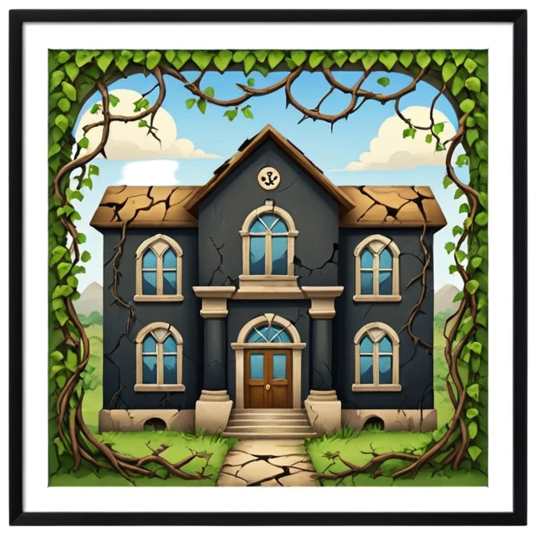 Abandoned school emoji