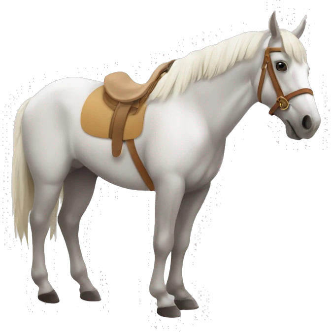 Caballo tierno  emoji