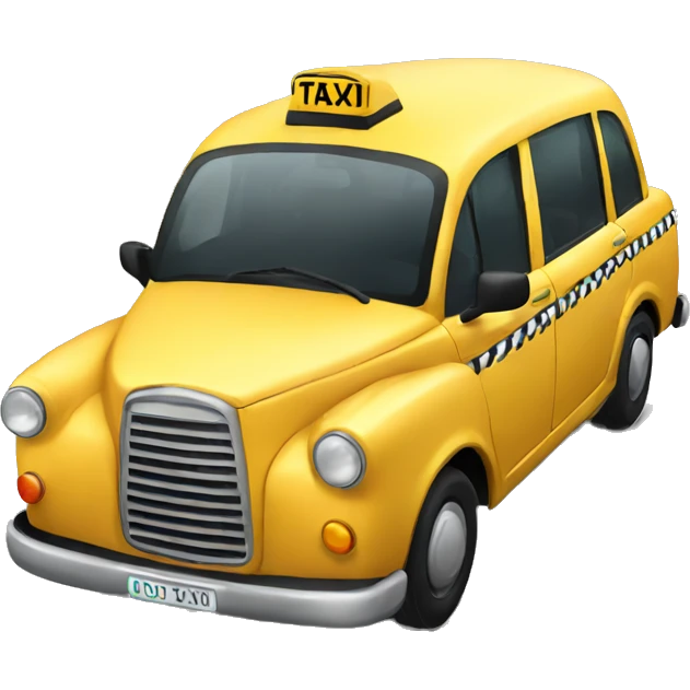 taxi emoji