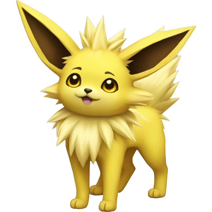 Jolteon full body emoji