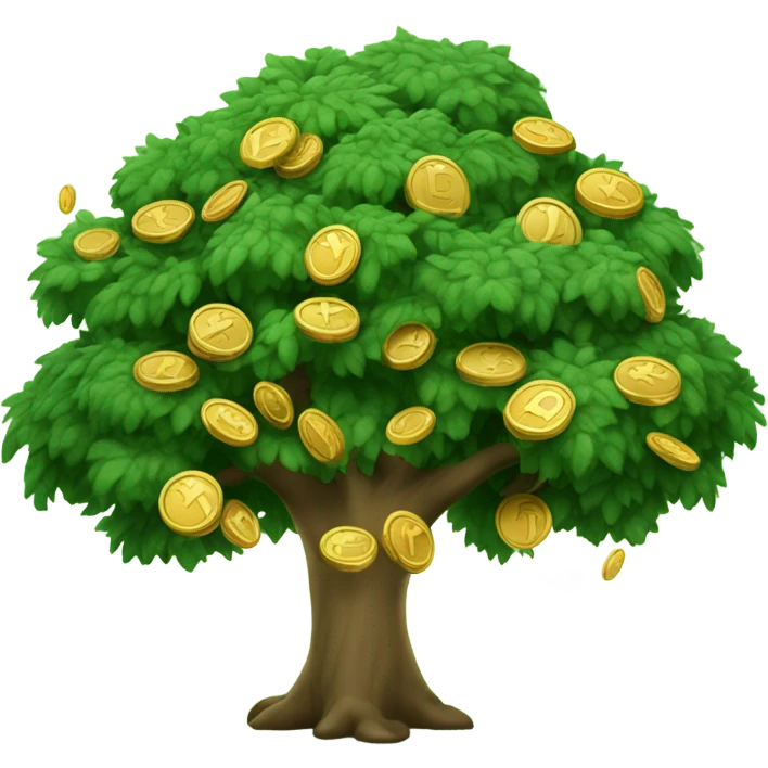 Money tree emoji