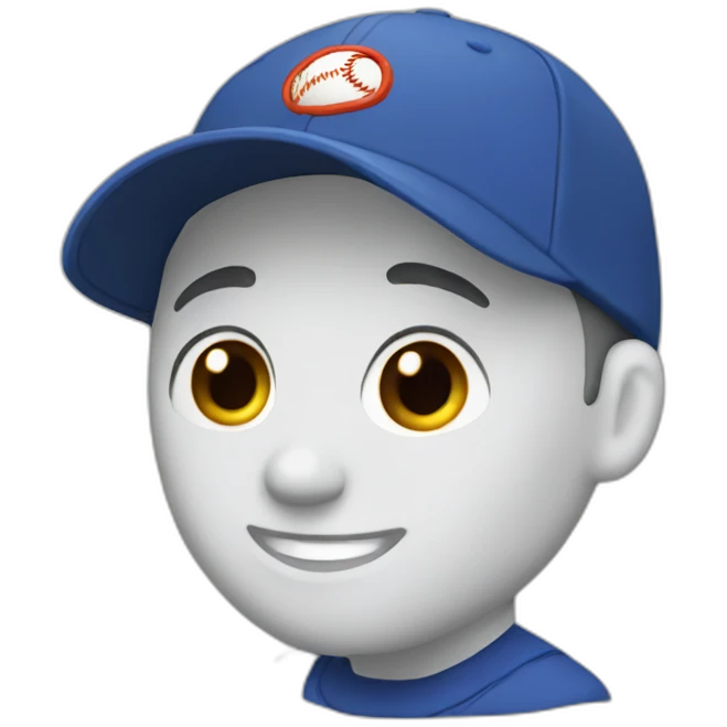 baseball cap emoji