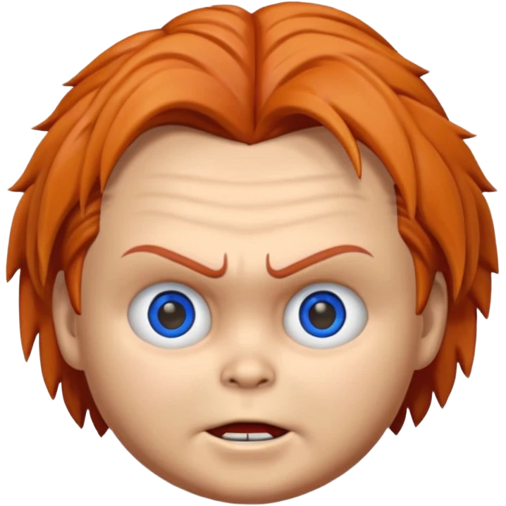 Un emojin de chuky emoji