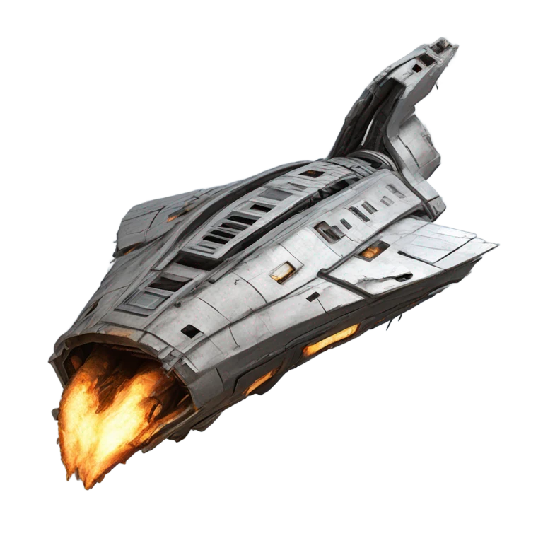broken space ship emoji
