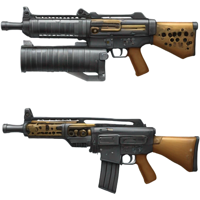 machine gun emoji