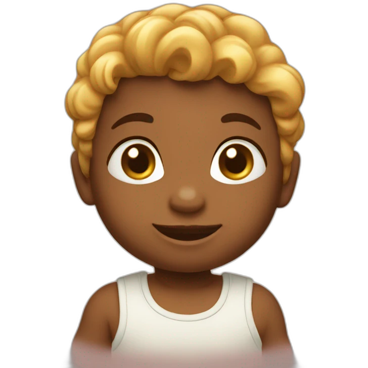 Un bébé emoji