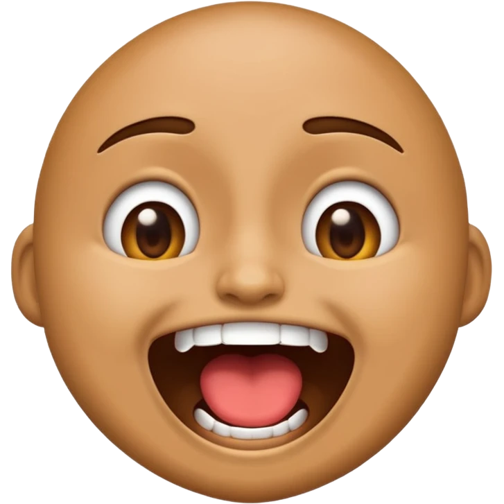Make a emoji trying not to laugh emoji