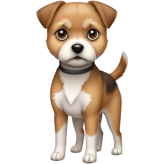 small border terrier mix dog emoji