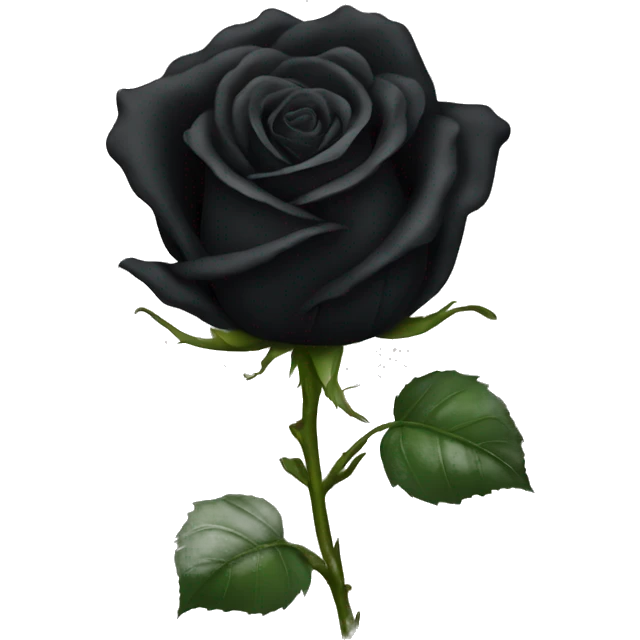 black rose emoji