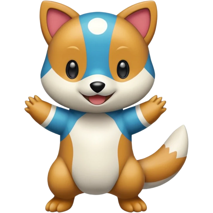 Buizel-Oshawott-fusion emoji