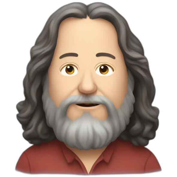 Richard Stallman emoji