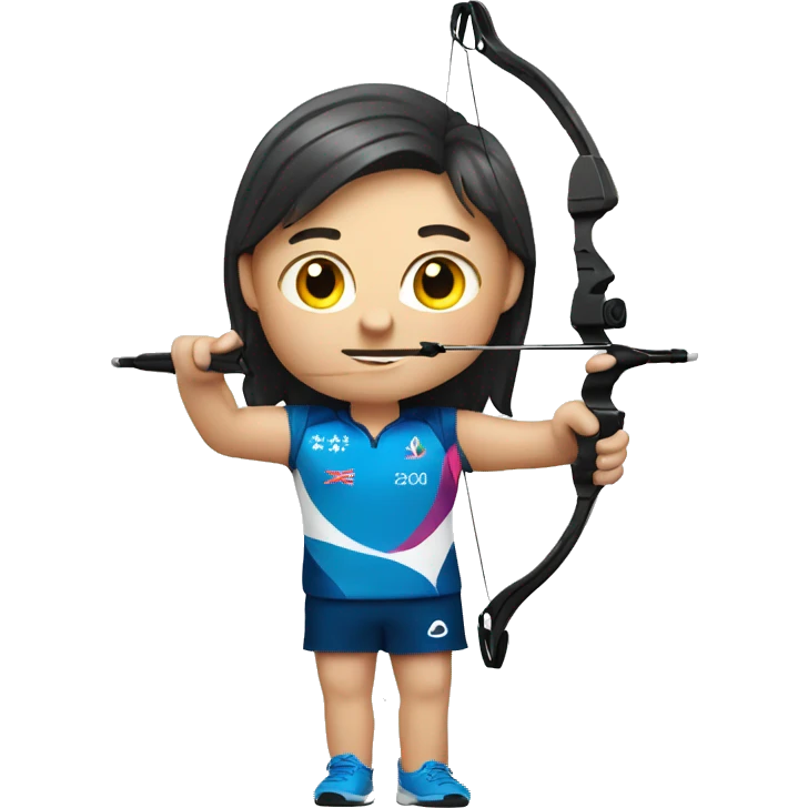 Paralympic archery emoji