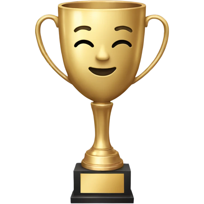gold trophy emoji