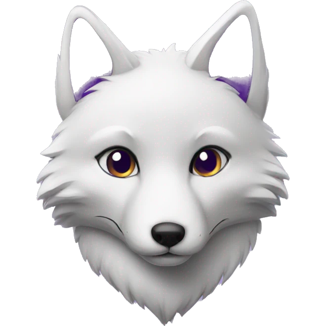 purple fox emoji
