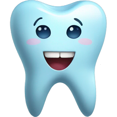 Tooth with stars emoji
