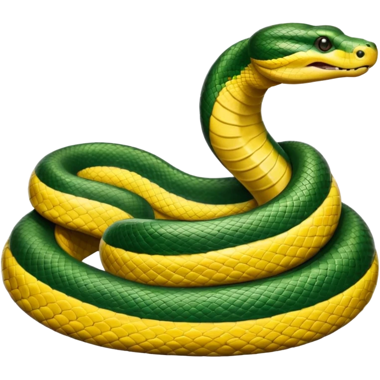 Yellow Anaconda emoji