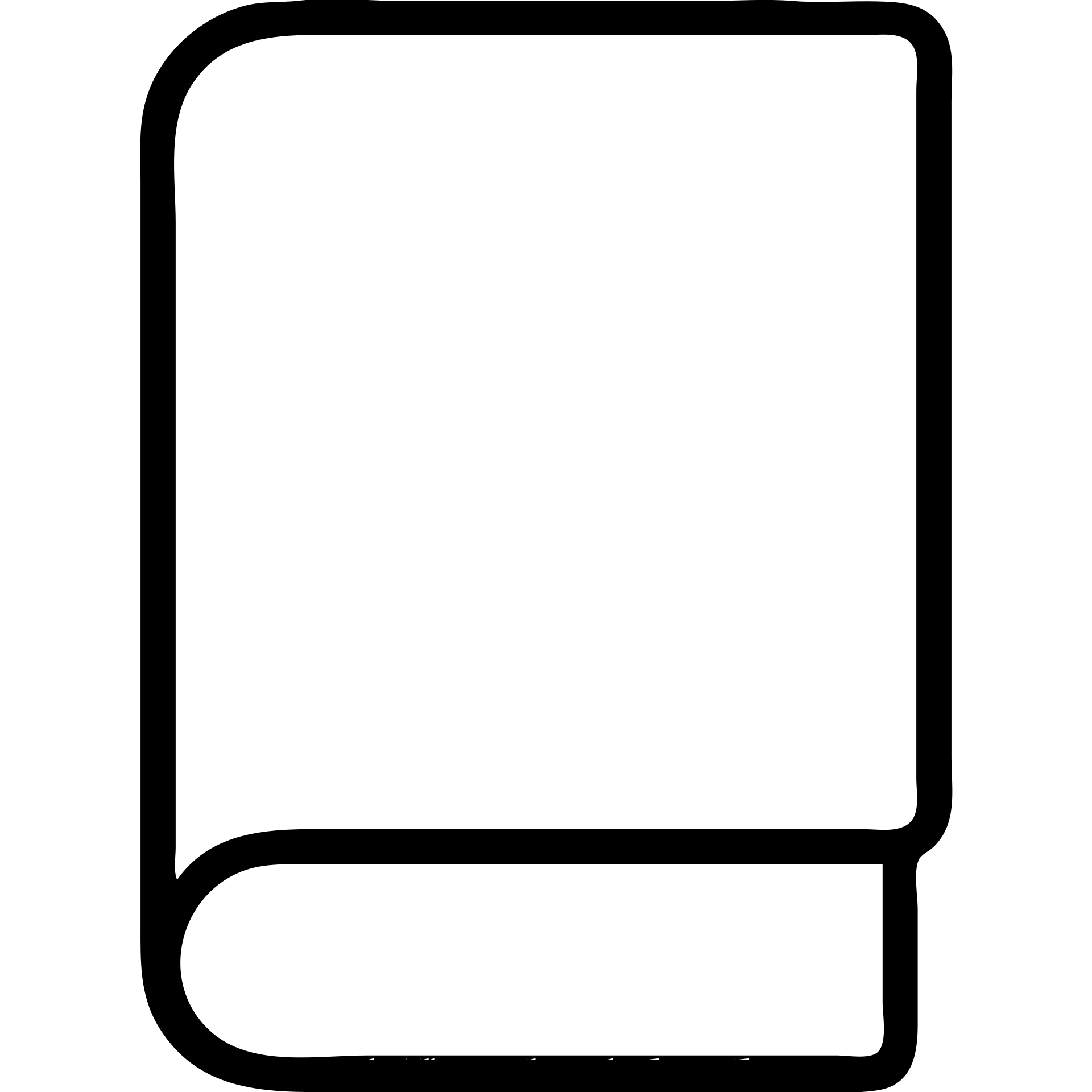 book icon in modern outlined style emoji