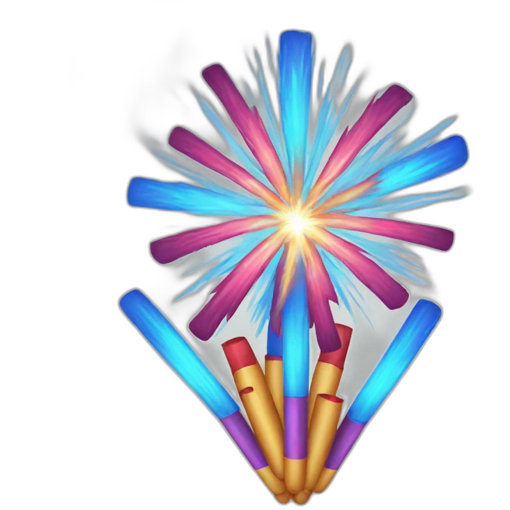 Vuurwerk emoji
