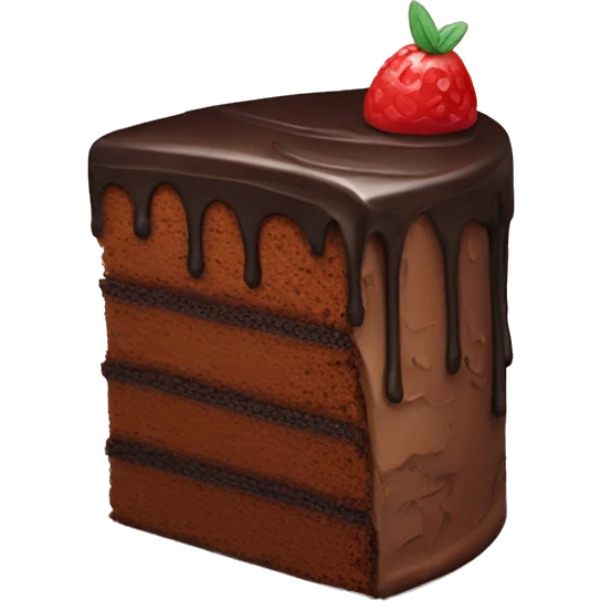 Chocolate-cake emoji