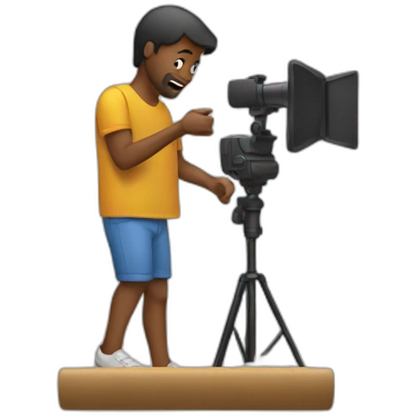 person recording emoji