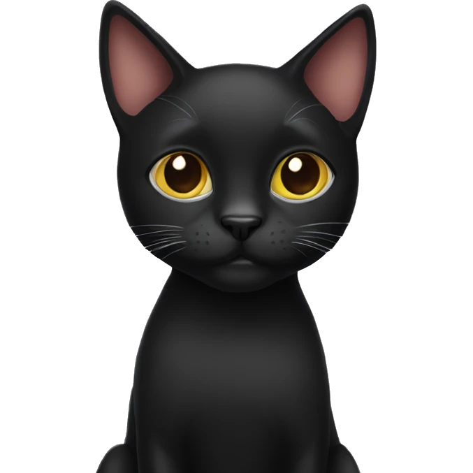 Black cat emoji