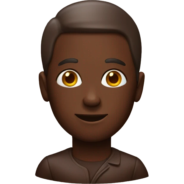 Chocolate person emoji