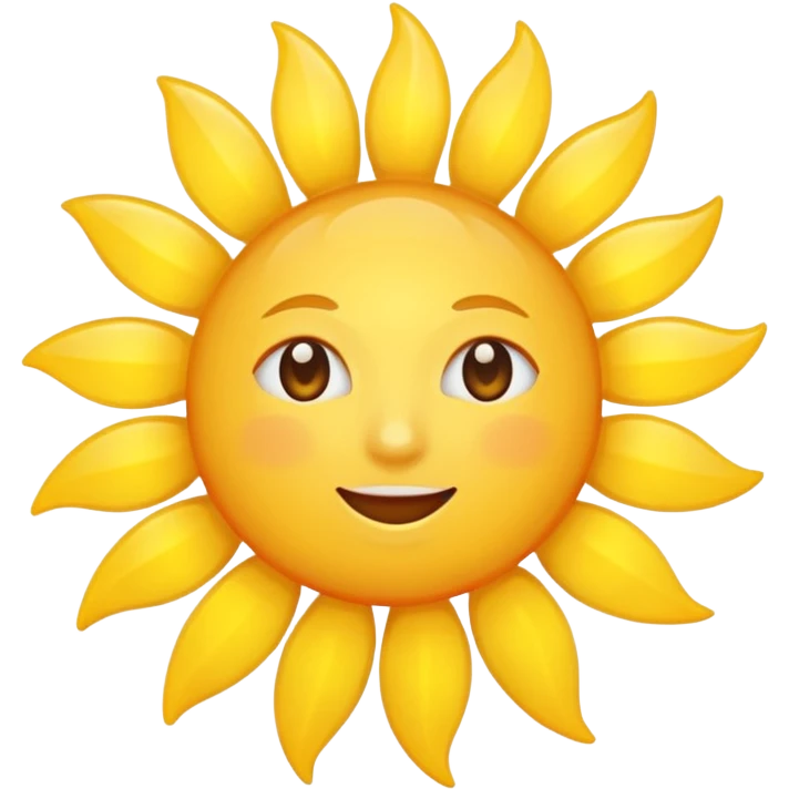 sun emoji