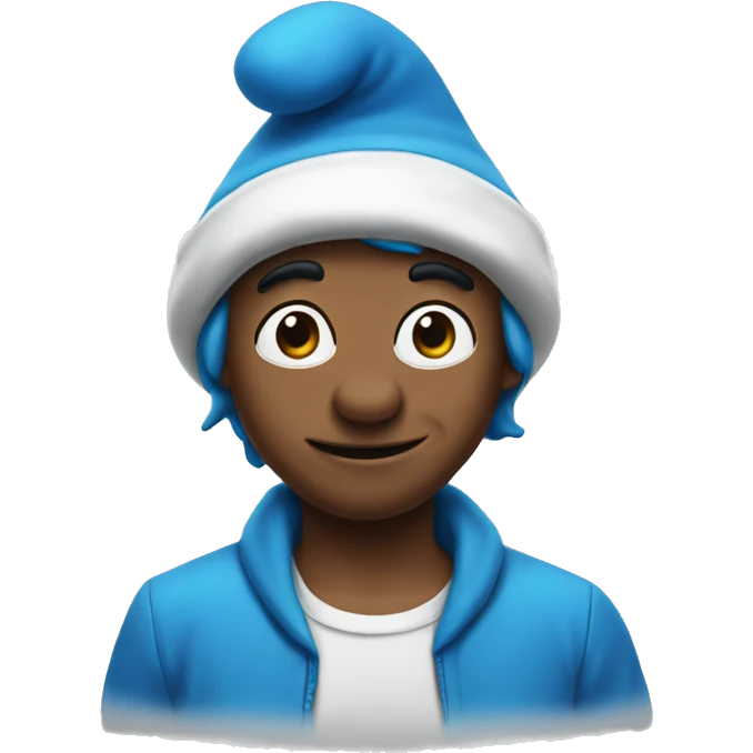 Smurf emoji