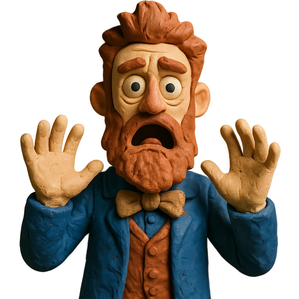 scared John Brown emoji