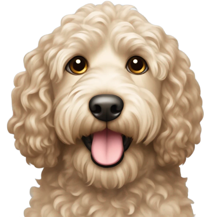 Labradoodle emoji