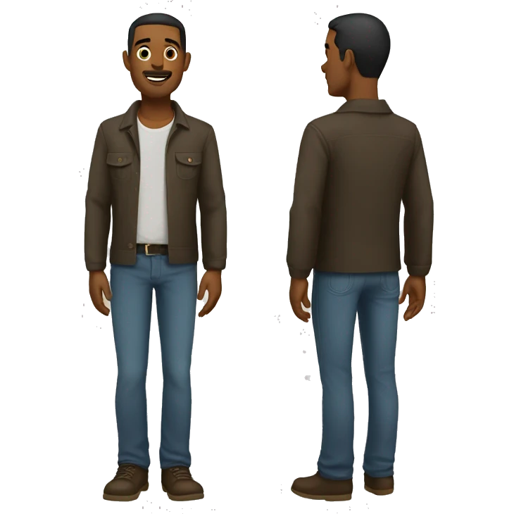 Daddy full body avatar emoji