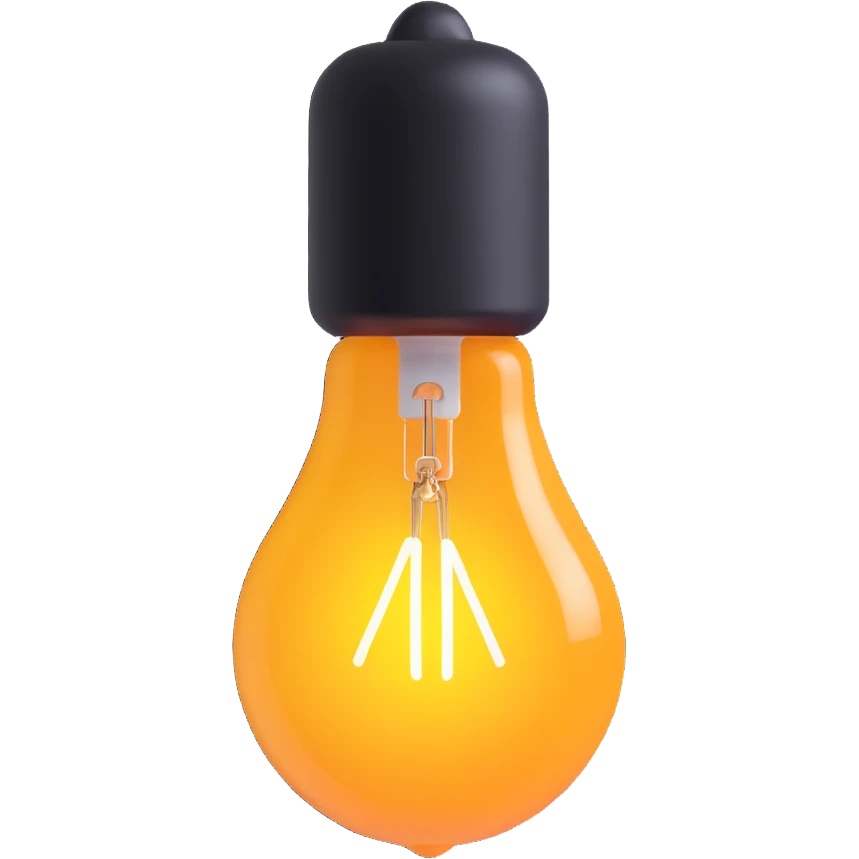 Bulb emoji