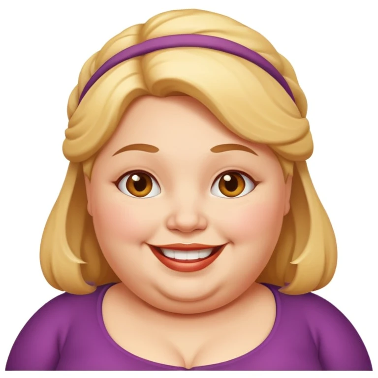 Super fat lady  emoji