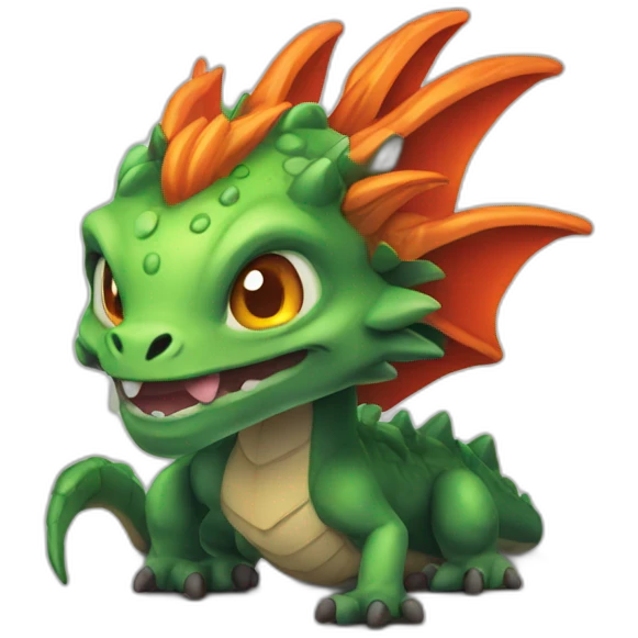 Dracaufeu iOS emoji emoji